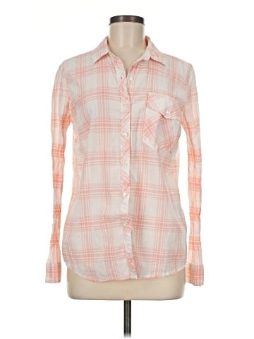 Girl Krazy Long Sleeve Button-Down Shirt (view 1)