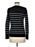 Merona Stripes Black Pullover Sweater Size M - photo 2