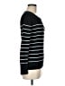 Merona Stripes Black Pullover Sweater Size M - photo 4