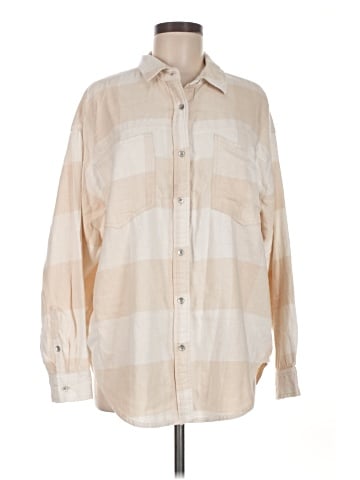 Aerie Long Sleeve Button-Down Shirt (view 1)
