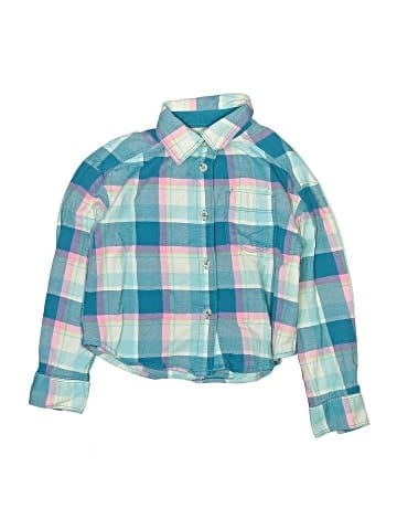 Cat & Jack Long Sleeve Button-Down Shirt (view 1)