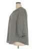 Torrid 100% Polyester Houndstooth Gray 3/4 Sleeve Blouse Size 3X Plus (3) - photo 5