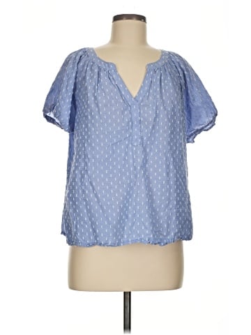 Lucky Brand Short Sleeve Blouse (view 1)
