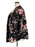 BLOOMCHIC 100% Polyester Floral Black 3/4 Sleeve Blouse Size 26 - photo 5