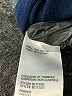 Blanc Noir 100% Cotton Metallic Blue Pullover Sweater Size M - photo 8