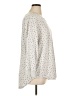 Jane and Delancey Polka Dots Silver Pullover Sweater Size 1X - photo 4