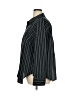 Torrid 100% Cotton Stripes Black Long Sleeve Button-Down Shirt Size 1X Plus (1) - photo 5