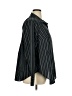 Torrid 100% Cotton Stripes Black Long Sleeve Button-Down Shirt Size 1X Plus (1) - photo 4