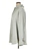 H&M 100% Polyester Solid Gray Long Sleeve Blouse Size XL - photo 5