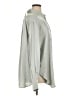 H&M 100% Polyester Solid Gray Long Sleeve Blouse Size XL - photo 4
