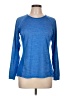 Danskin Now Blue Long Sleeve Top Size 12 - 14 - photo 1