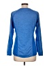 Danskin Now Blue Long Sleeve Top Size 12 - 14 - photo 2