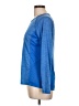 Danskin Now Blue Long Sleeve Top Size 12 - 14 - photo 5