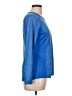 Danskin Now Blue Long Sleeve Top Size 12 - 14 - photo 4