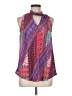 Chenault 100% Polyester Red Sleeveless Blouse Size M - photo 1