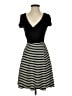 Gilli Stripes Black Casual Dress Size S - photo 1