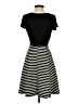 Gilli Stripes Black Casual Dress Size S - photo 2