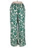 Cupio 100% Rayon Print Green Casual Pants Size 1X (estimated) - photo 2