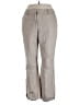 Lands' End 100% Cotton Solid Gray Casual Pants Size 14 - photo 1