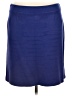 St. John Solid Blue Wool Skirt Size 16 - photo 2