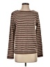 Staccato 100% Polyester Stripes Brown Pullover Sweater Size S - photo 1
