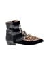 Isabel Marant 100% Leather Animal Print Black Ankle Boots Size EU 40 - photo 1