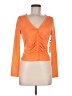 Haute Monde Orange Long Sleeve Top Size M - photo 1