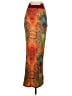 Musera Paisley Orange Casual Skirt Size XS - photo 2