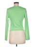 Haute Monde Green Long Sleeve Top Size M - photo 2