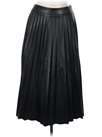 IMAN Faux Leather Skirt (view 1)