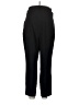 Express 100% Polyester Solid Black Dress Pants Size 12 - photo 2