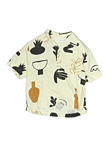 Zara Short Sleeve Button-Down Shirt (view 1)