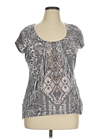 One World Short Sleeve Top (view 1)