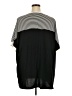 BLOOMCHIC Black Short Sleeve Top Size 26 - photo 2