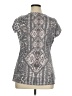 One World Gray Short Sleeve Top Size XL - photo 2