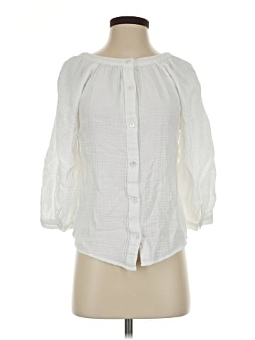 Madewell 3/4 Sleeve Blouse (view 1)