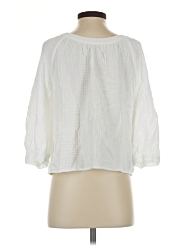 Madewell 3/4 Sleeve Blouse (view 2)
