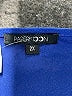 Papermoon 100% Polyester Blue Short Sleeve Blouse Size 2X - photo 7