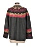Vince Camuto Chevron-herringbone Gray Pullover Sweater Size L - photo 2