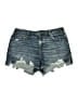 Aerie Stars Blue Denim Shorts Size M - photo 1