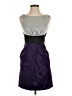 Teeze Me Color Block Purple Cocktail Dress Size 5 - photo 1