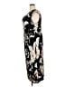 Connected Apparel Floral Black Casual Dress Size 22 - photo 5