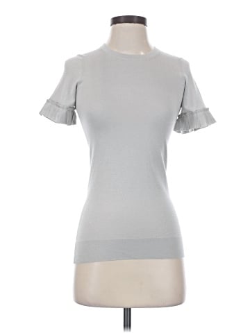 Burberry Pleated Sleeve Knit Top (view 1)