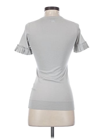 Burberry Pleated Sleeve Knit Top (view 2)
