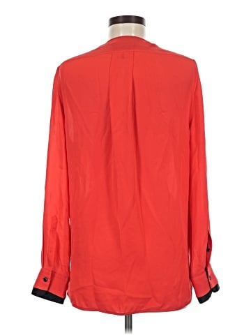 Rag & Bone Long Sleeve Silk Top (view 2)