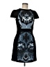 Ali Ro Graphic Blue Cocktail Dress Size 6 - photo 1