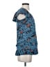 Marc by Marc Jacobs 100% Rayon Blue Short Sleeve Blouse Size XS - photo 4