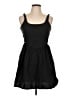 No Boundaries Solid Black Casual Dress Size L - photo 1