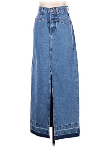 MNG Denim Skirt (view 1)