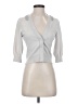 Rebecca Taylor Silver Cardigan Size S - photo 1